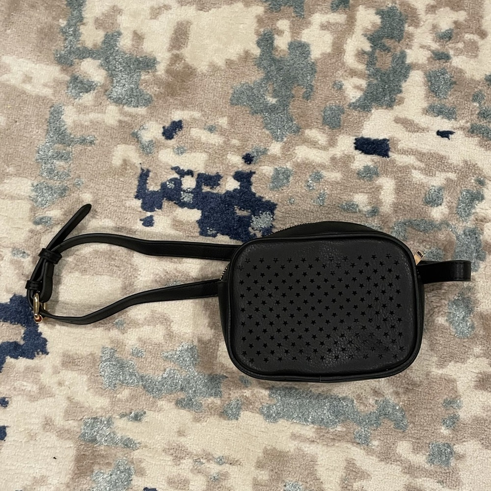 Black belt purse